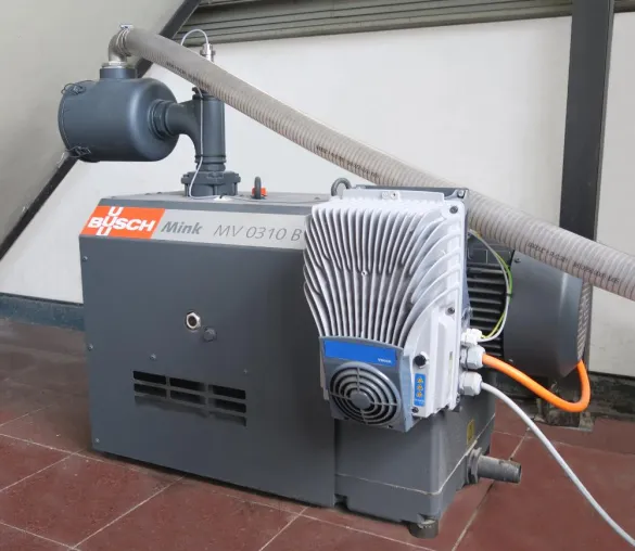 Bild: Bis zu 70 Prozent Energieeinsparung durch moderne Vakuumtechnologie bei der Materialzufuhr