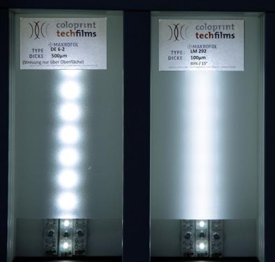 Diffusorfolie für LED-Anwendungen: Makrofol, Lexan-Folie und Polyesterfolie  - openPR