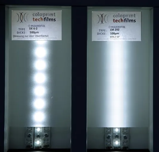 Bild: Licht – lenken, reflektieren und streuen mit "tech-films"
