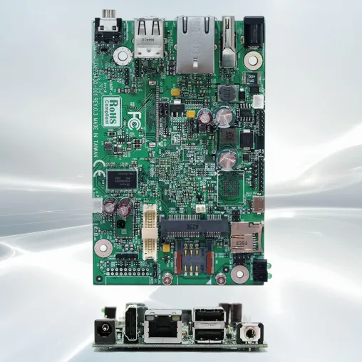 Bild: ARM-Board für leichte Steuerungsanwendung / HMI-Terminal: RSC-AR6MXCS