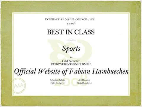 Bild: Euroweb Internet GmbH mit "Best in Class" - Award ausgezeichnet