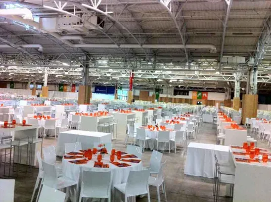 Bild: Eurosatory 2012 in Paris mit Party Rent