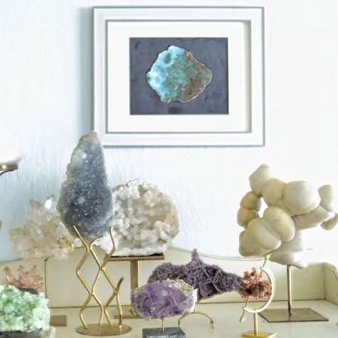 Lifestyle-Messe: Dekorative Mineralien im Fokus Bild: Lifestyle-Messe: Dekorative Mineralien im Fokus