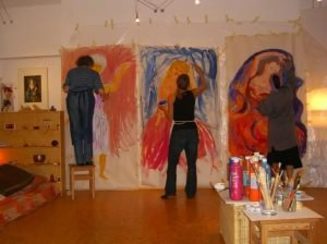 Kunsttherapie in der Kreativpraxis-Berlin von Regina Liedtke