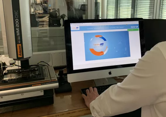 Bild: trendic® hub – das neue Online-Portal für Kalibrierungen
