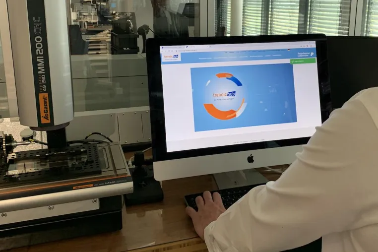 Bild: trendic® hub – das neue Online-Portal für Kalibrierungen