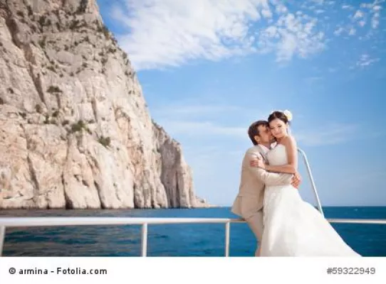 Bild: Der Traum einer Yacht Wedding kann wahr werden