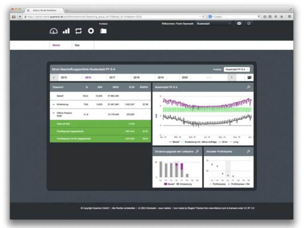 Das Online-Portal für digitales Energiemanagement.