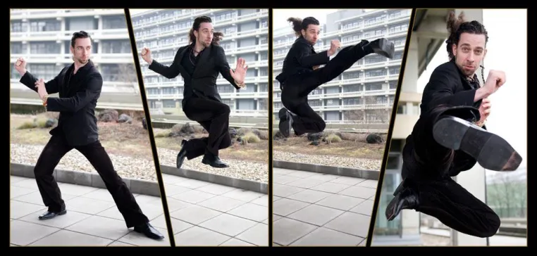 Bild: Karate für die Superhelden - Sascha Wagener unterweist die „Union der Helden“