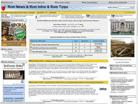 Rom-News-247.de: Neues Design und neue Foto-Galerie Bild: Rom-News-247.de: Neues Design und neue Foto-Galerie