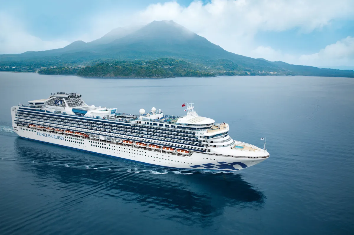Die Diamond Princess ist 2026/27 wieder in asiatischen Gewässern unterwegs. (© Foto: Princess Cruises)