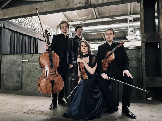 Bild: Das Eliot Quartett bei den Inselkonzerten Herrenchiemsee am 11. Oktober