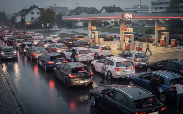 Bild: Panik an der Zapfsäule: Der Deutsche kapiert es nicht!