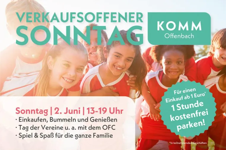 Vereine präsentieren sich am verkaufsoffenen Sonntag im KOMM Bild: Vereine präsentieren sich am verkaufsoffenen Sonntag im KOMM