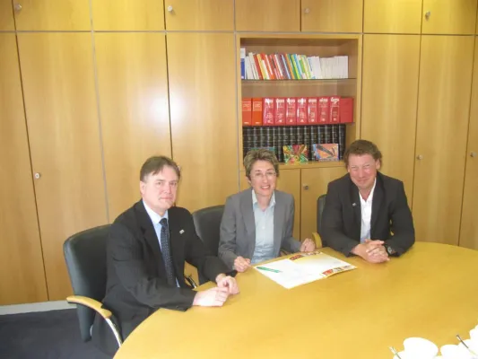 Begrüßungsgeld für Studierende am Halberstädter Standort der Hochschule Harz Bild: Begrüßungsgeld für Studierende am Halberstädter Standort der Hochschule Harz