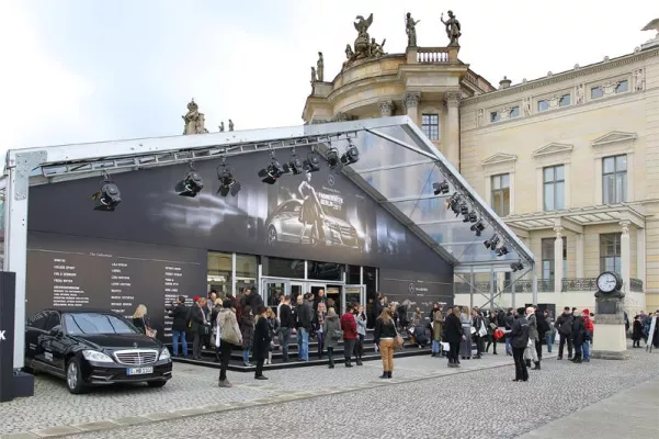 Bild: Von Pitches, Labeln und Modezelten - Losberger holt Zeltauftrag für Fashion-Woche in Berlin