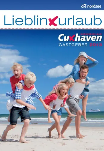 Neuer Cuxhaven-Ferienkatalog 2013 Bild: Neuer Cuxhaven-Ferienkatalog 2013
