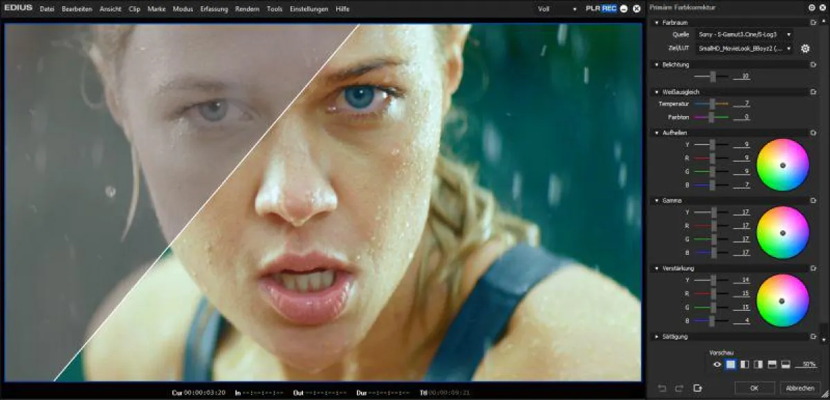 Screenshot Edius 8.22