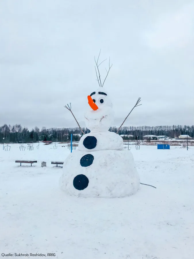 ARAG Experten mit einer juristischen Betrachtung zum Tag des Schneemanns