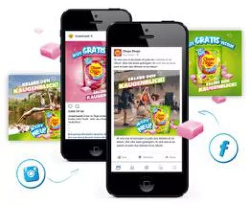 Bild: Kampagne: B+D und Chupa Chups launchen Kaubonbon