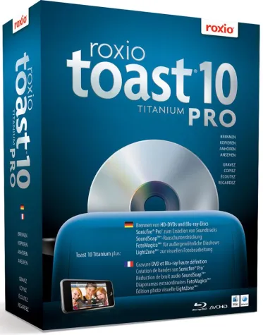 Bild: Roxio bringt Toast 10 Titanium zur Macworld Expo