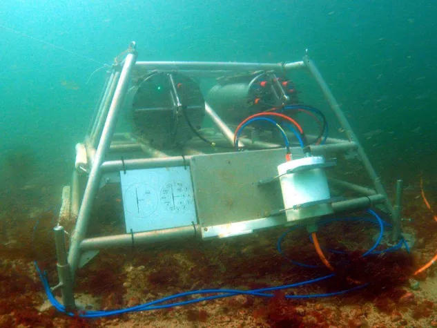 Bild: Erstes Unterwasserobservatorium vor Helgoland in Betrieb genommen