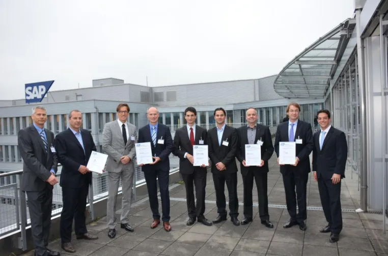 Bild: SECUDE erhält „SAP Innovation Partner Award 2012“ als bester Partner für SAP NetWeaver Single Sign-On