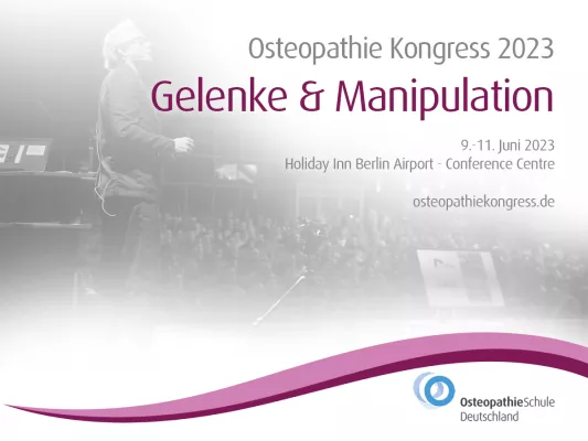 Bild: Internationaler Osteopathie Kongress 2023 – Gelenke & Manipulation 