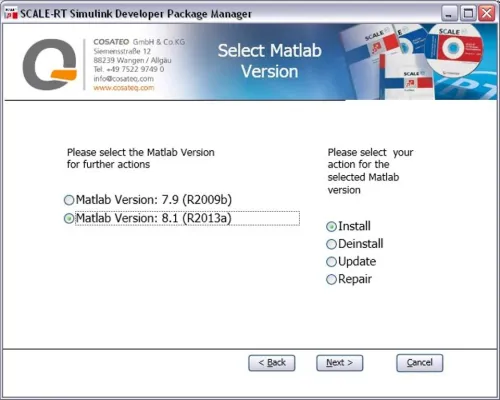 Bild: Flexibler zur Echtzeit-Simulation - SCALE-RT 5.3.4 mit Installer für Multiprojekt-Umgebungen