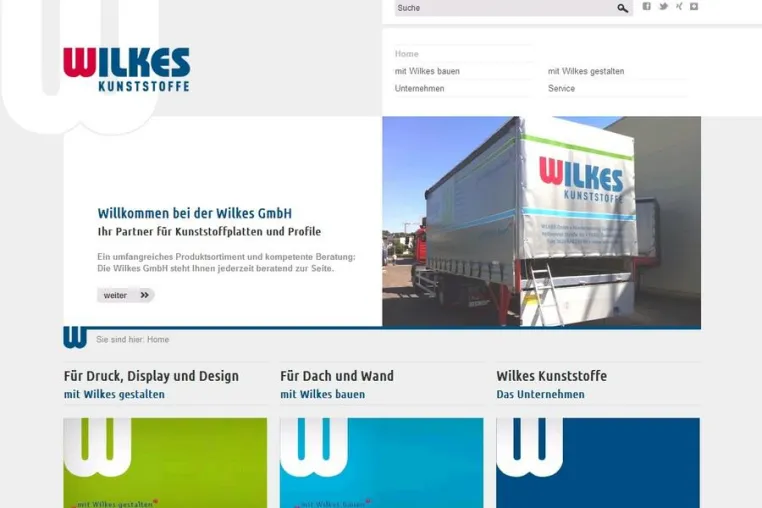 Wilkes: Neu gestalteter Webauftritt Bild: Wilkes: Neu gestalteter Webauftritt