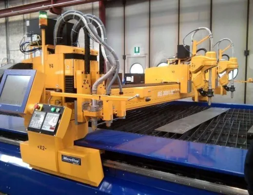 Bild: Plasmaschneidanlagen von MicroStep – rentabler als eine Laserschneidanlage