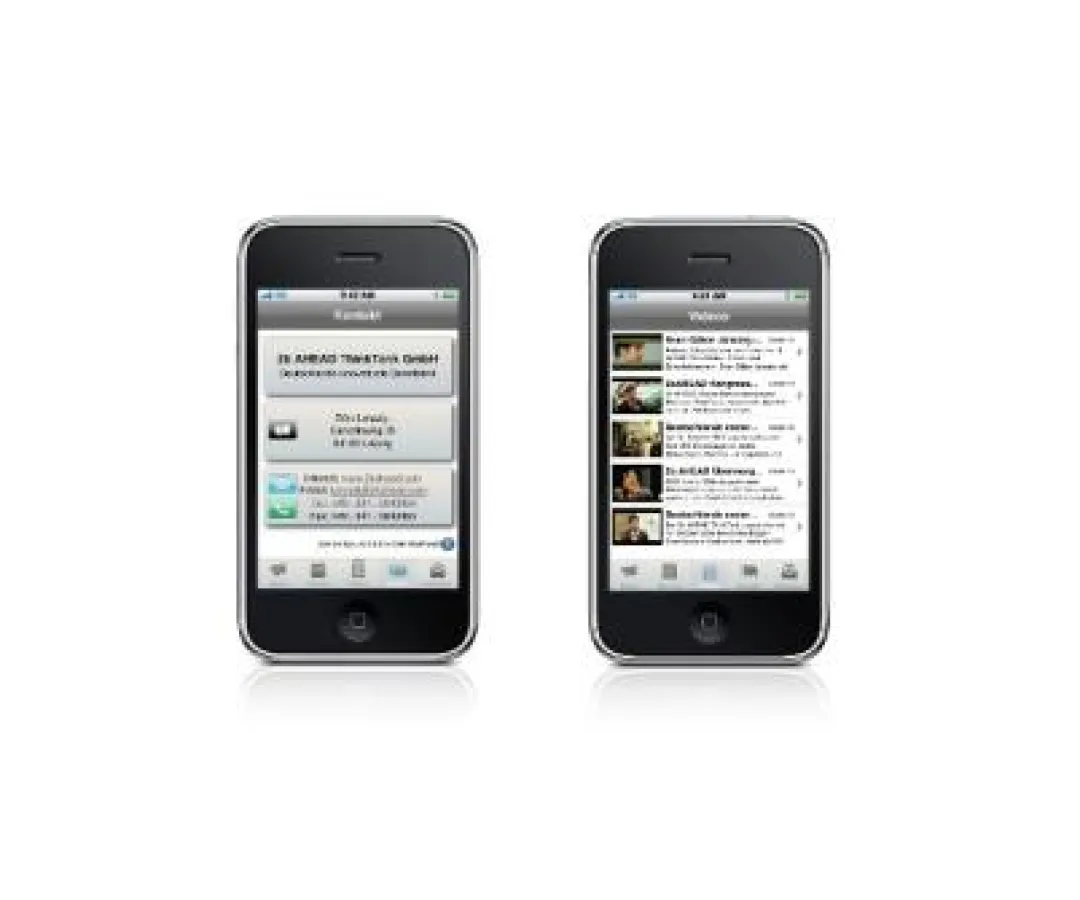 Deutschlands erste iPhone-Applikation für professionelle Redner und Keynotespeaker