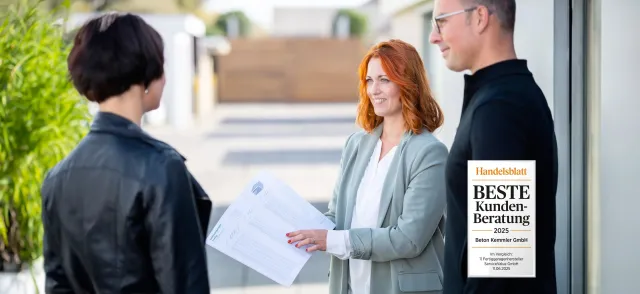 Bild: Beste Kundenberatung 2025: Beton Kemmler erneut Branchensieger bei Fertiggaragen