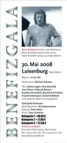 Große Benefizgala für Peter Hofmann Bild: Große Benefizgala für Peter Hofmann