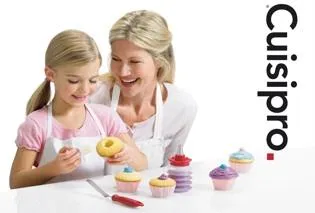 Bild: Verzieren wie die Profis – mit dem Cupcake Dekorations-Set von CUISIPRO