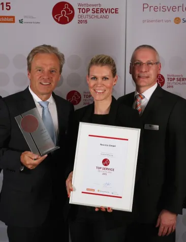 Bild: Nexinto erhält den TOP SERVICE Deutschland Award