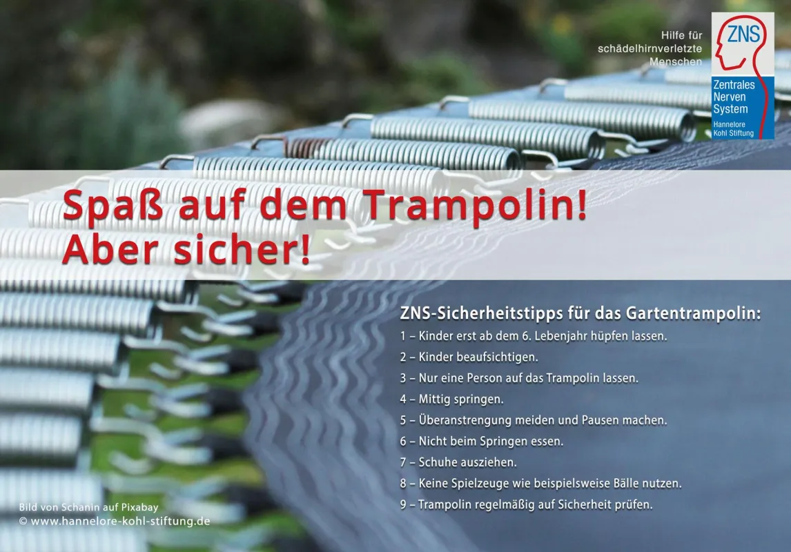 ZNS-Sicherheitstipps / © ZNS – Hannelore Kohl Stiftung