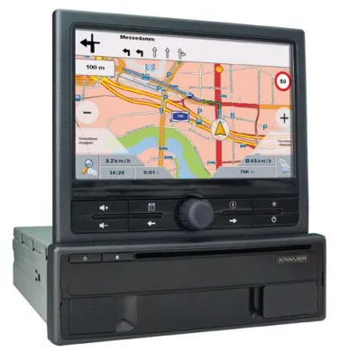 Bild: Krämer Automotive stellt neuen CarPC CP-3000 vor - Kommunikation, Office, Multimedia und Navigation fürs Auto