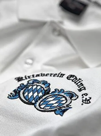 Bild: Im Business beachtet werden - mit Poloshirt besticken