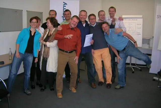 Bild: 11 neue European Business Coaches - 7. Ausbildungsreihe der SYNK GROUP erfolgreich