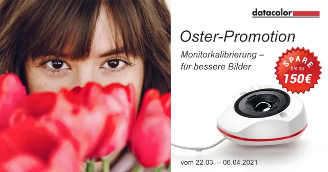 Datacolor Frühlings-Promotion: SpyderX-Sonderangebote Bild: Datacolor Frühlings-Promotion: SpyderX-Sonderangebote