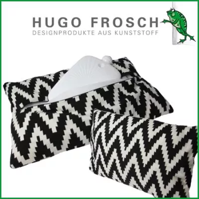 Bild: Ambiente: Messeneuheit von Hugo Frosch – Designkissen mit Öko-Wärmflasche
