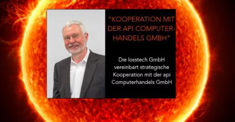 Bild: Die losstech GmbH vereinbart strategische Kooperation mit der api Computerhandels GmbH