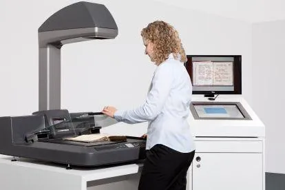 Bild: Göttinger Digitalisierungszentrum setzt auf Buchscanner 'CopiBook'