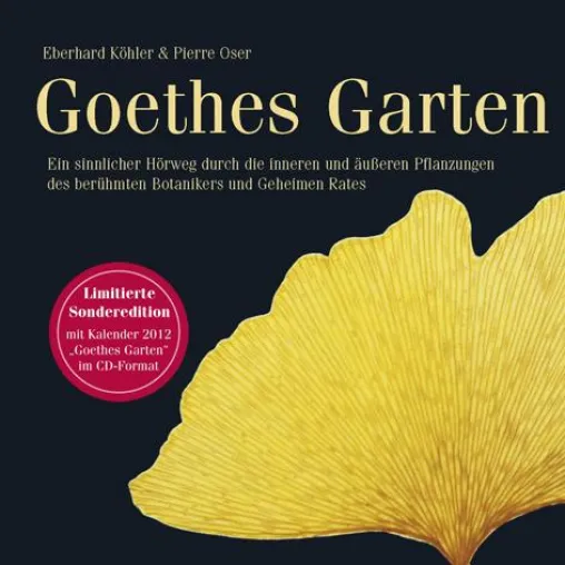 Bild: Last Minute-Geschenktipp: Hörbuch "Goethes Garten" mit Kalender in limitierter Edition