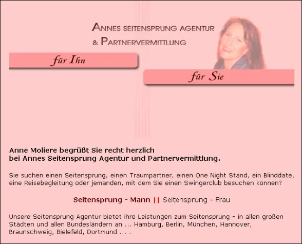 Bild: Anne Moliere: Geplanter Seitensprung