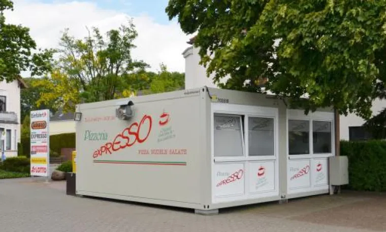 Bild: Pizza-Paradies in mobilen Räumen: ELA Container stellt Module für Pizzeria in Delmenhorst