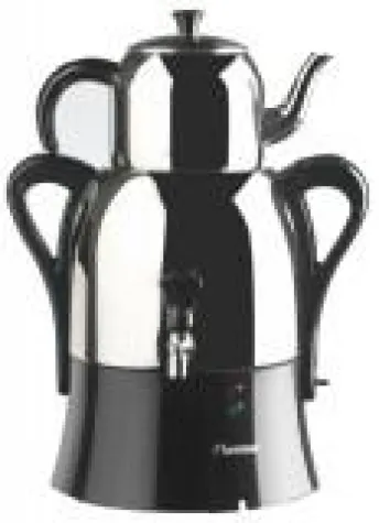 Bild: Tee kochen mit dem Samovar