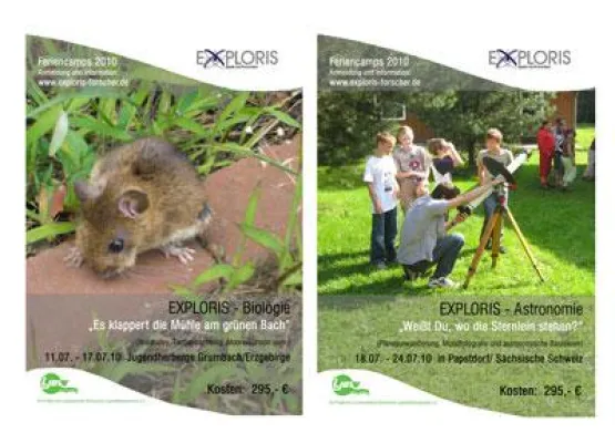 Bild: Forschercamps EXPLORIS für Mädchen und Jungen in den Sommerferien 2010
