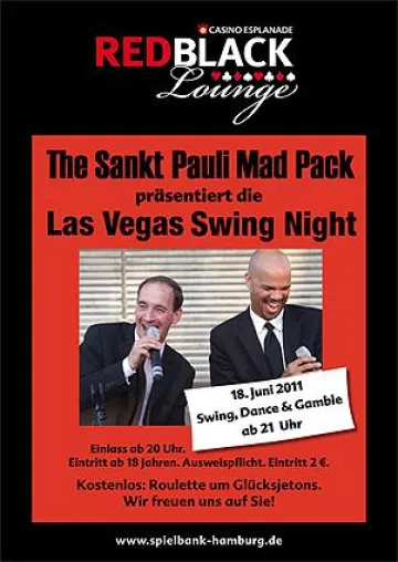 18.06.2011: The Sankt Pauli Mad Pack präsentiert: "Las Vegas Swing Night" in Hamburg Bild: 18.06.2011: The Sankt Pauli Mad Pack präsentiert: "Las Vegas Swing Night" in Hamburg